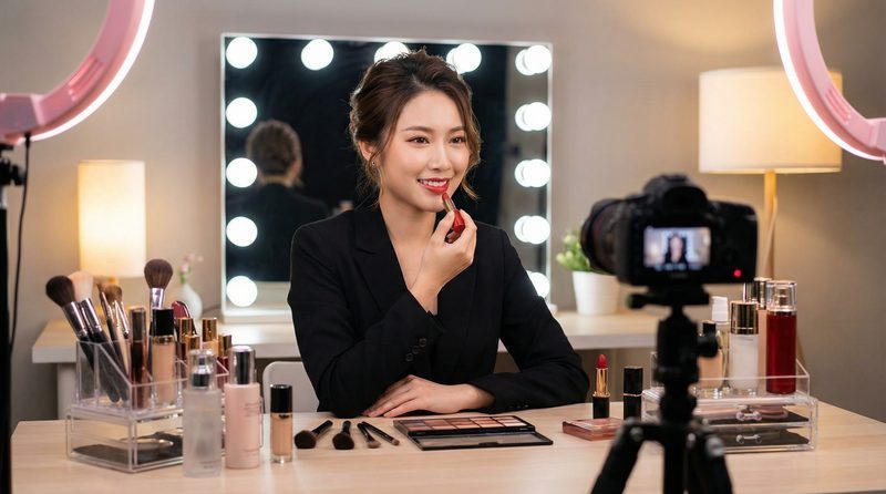 媚黑美妆视频教程